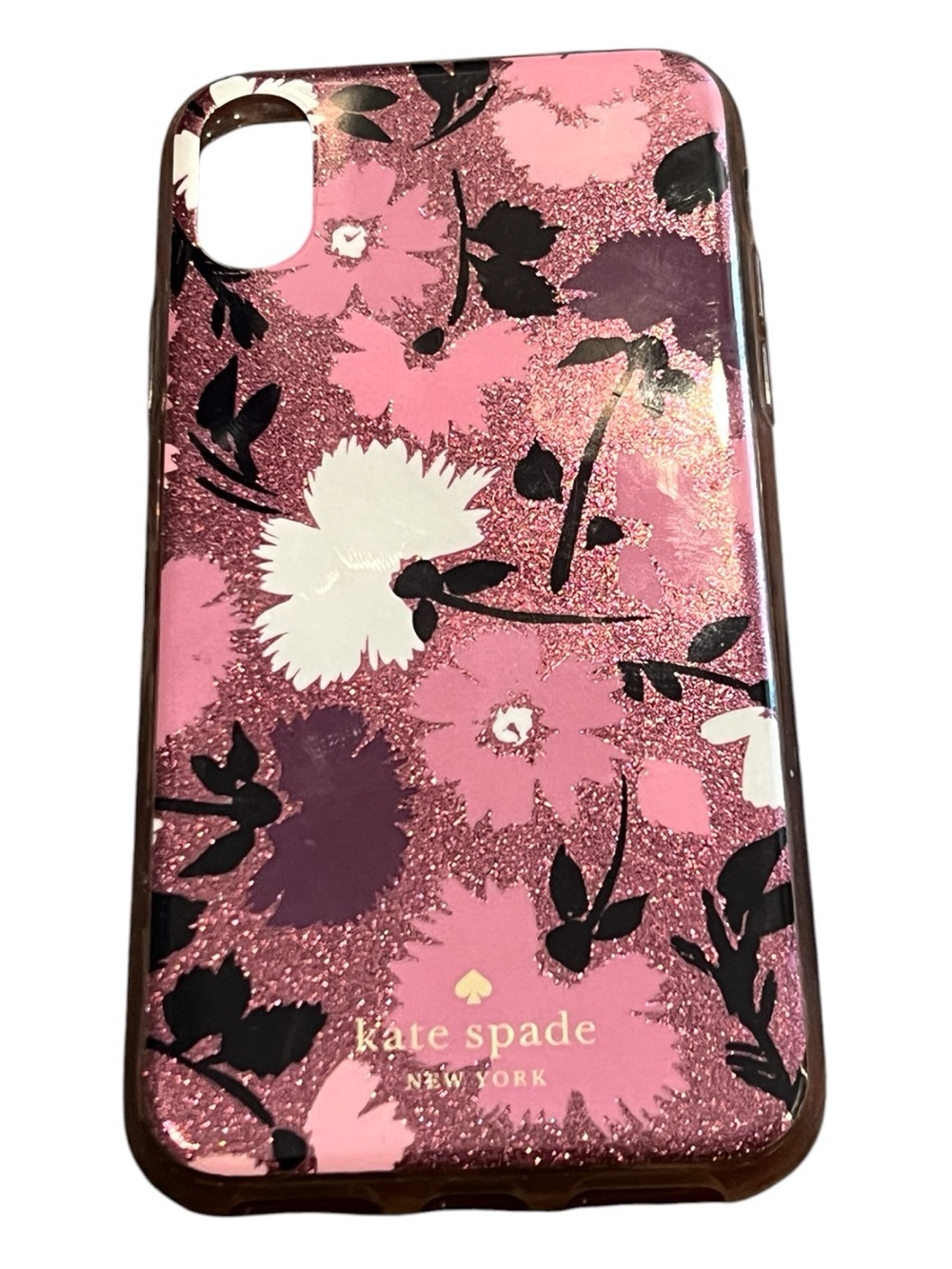 Kate Spade Gala Floral Gitter iPhone Case